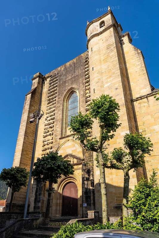 Church of the municipality of Lezo, the small coastal town in the province of Gipuzkoa, Basque Country. Spain