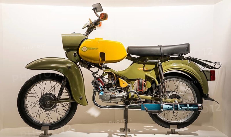 Simson SR 4 4 Habicht, 1971, VEB Fahrzeug und Jagdwaffenwerk Suhl, German Democratic Republic, PS.SPEICHER Museum, Einbeck, Lower Saxony, Germany