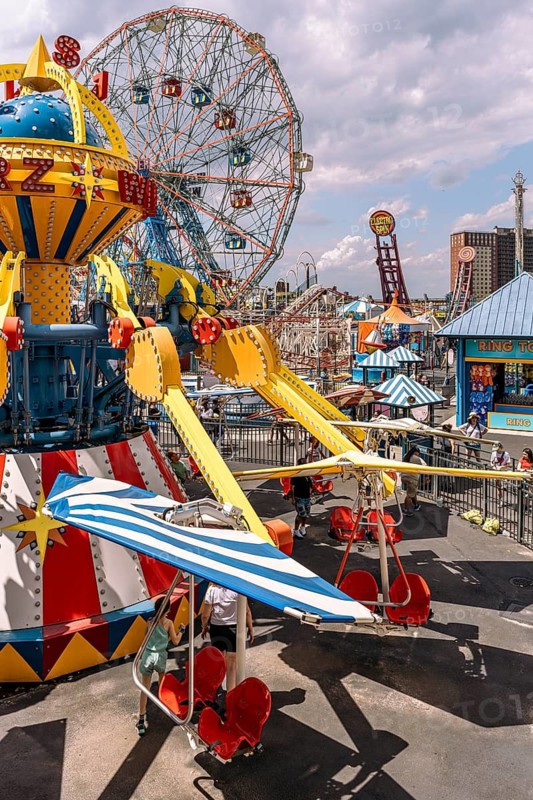 Luna Park in Coney Island, 1000 Surf Ave, Brooklyn, New York, USA