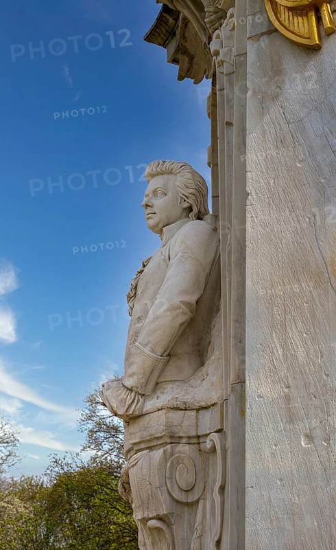 Beethoven, Haydn, Mozart Monument in the Großer Tiergarten, Berlin, Germany