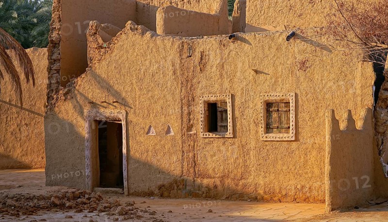 Duruma, village, alley, house, architecture, Saudi Arabia, Middle East, Middle East