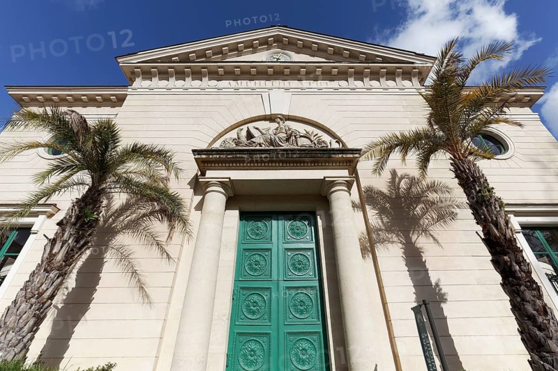 Amphithéâtre Verniquet, 18th century building, auditorium, Jardin des Plantes, botanical garden, Paris, France