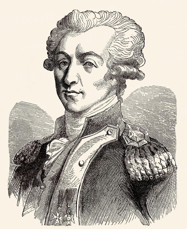 Marie-Joseph-Paul-Yves-Roch-Gilbert du Motier, Marquis de La Fayette, 1757, 1834, a French general