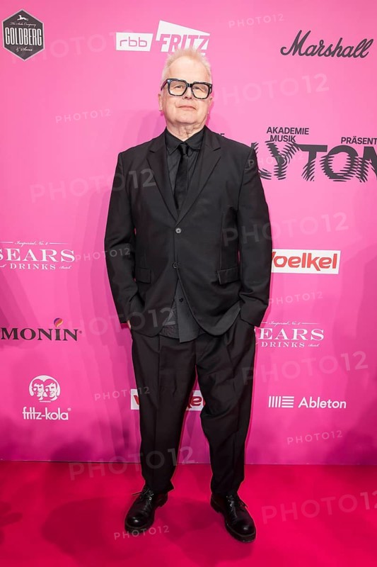 Herbert Grönemeyer on the Red Carpet in front of the Polyton 2026 awards ceremony in Berlin's Atelier Gardens on 25.03.2026