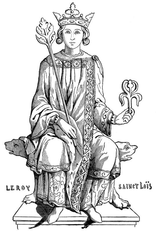 Louis IX or Saint Louis, Ludwig IX., 1214-1270, a Capetian King of France