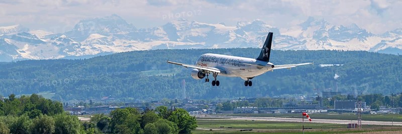 Aircraft Swiss, HB-IJN, Airbus A320-200, Zurich Kloten, Switzerland