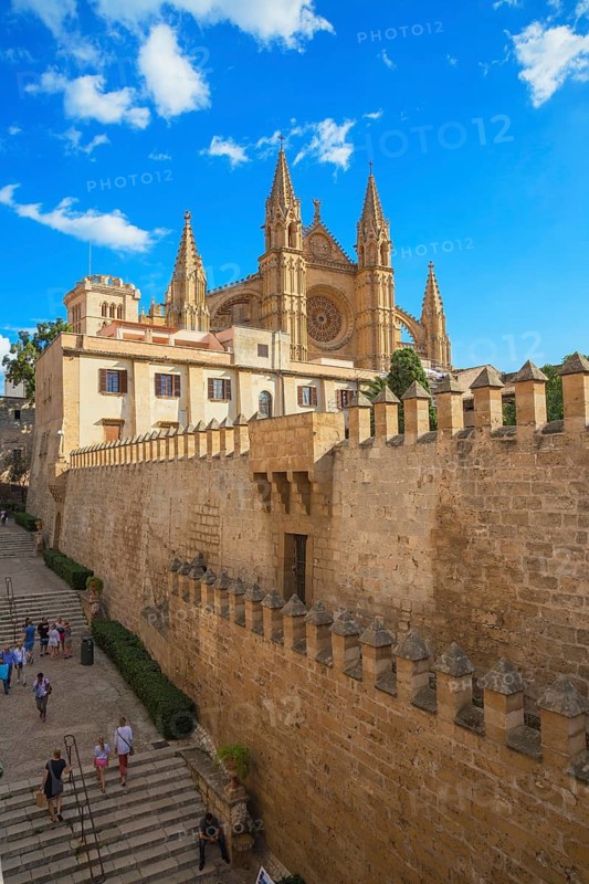 La Seu Cathedral, Palma de Mallorca, Mallorca, Balearic Islands, Spain