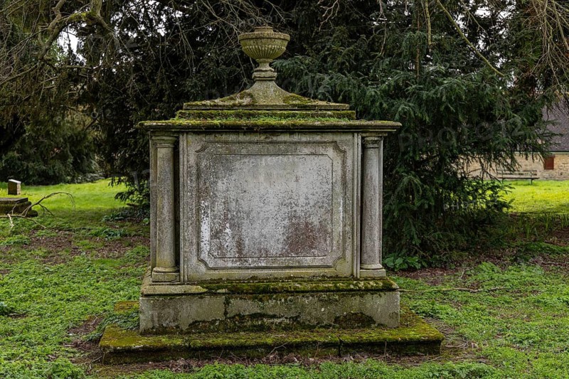 Tomb, cemetery, Buckingham, England, Great Britain