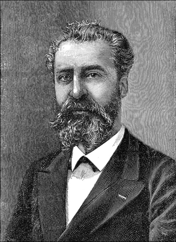 Ferdinand Frederick Henri Moissan, 1852 - 1907, a French chemist, Nobel Prize in Chemistry, Ferdinand Frederic Henri Moissan, 1852 - 1907, ein französischer Chemiker