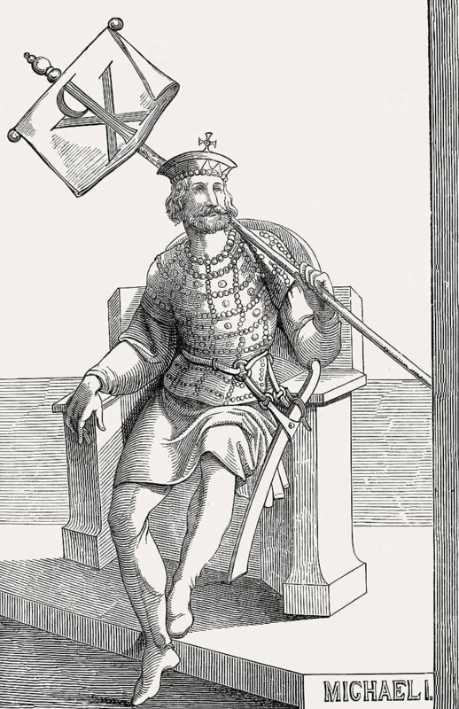 Michael I Rhangabe, c. 770 – 844, Byzantine Emperor from 811 to 813