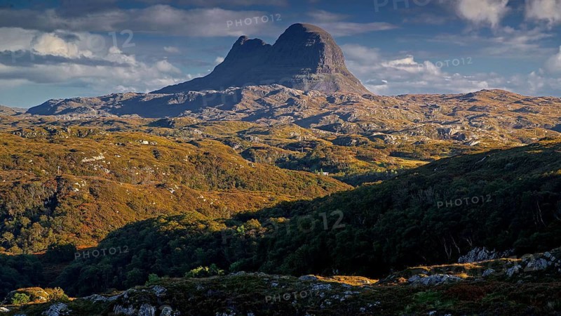Europe, Scotland, Great Britain, England, landscape, Ben Suilven, Assynt