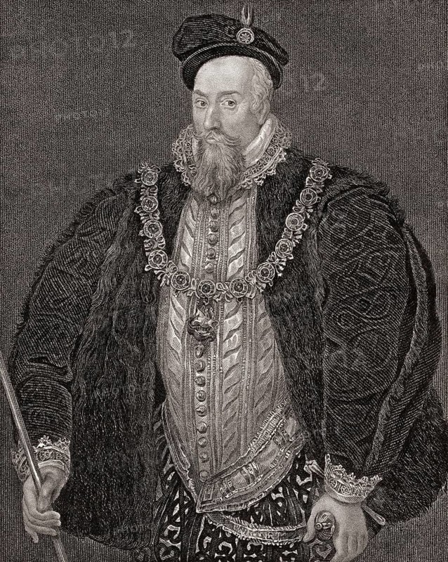 Robert Dudley, 1st Earl of Leicester, 1532-1588, an English nobleman and a close friend of Elizabeth I