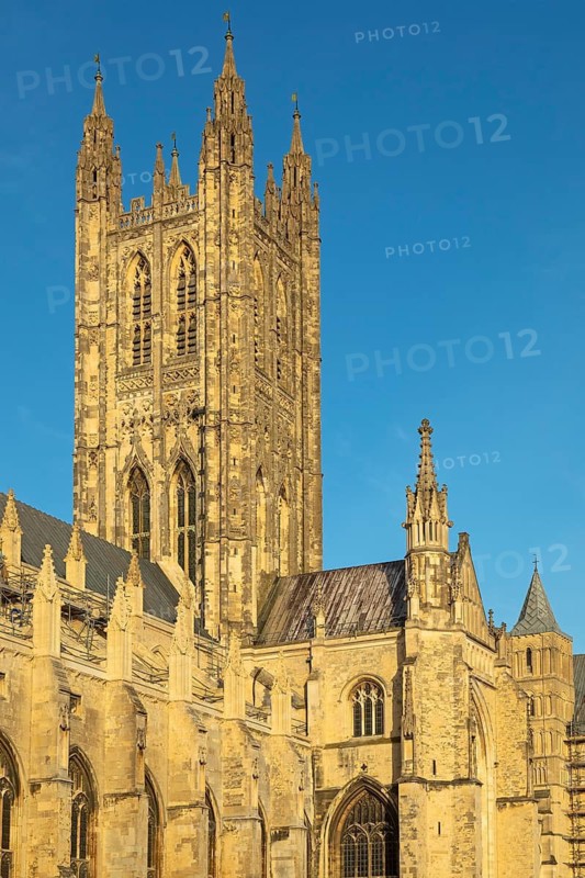Tower, Cathedral, Canterbury, Kent, England, United Kingdom