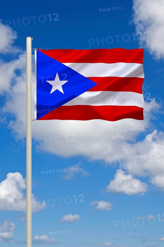 The flag of Puerto Rico, Studio