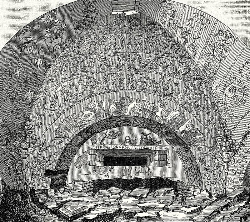 Catacombs of Praetextatus, Rome, Italy