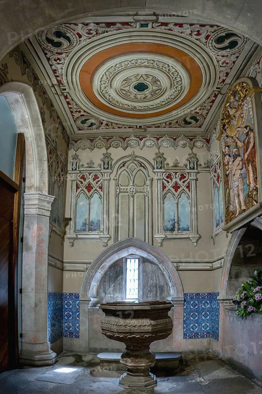 Cathedral of Viana do Castelo, Baptistery room, Viana do Castelo, Minho, Portugal