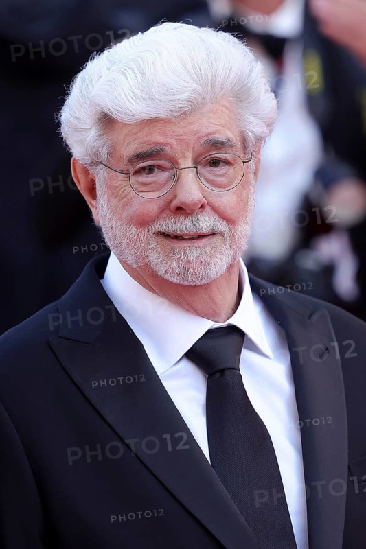 Cannes, France, 25 May 2024: George Lucas at the closing ceremony on the red carpet of the Palais des Festivals during the 77th Cannes International Film Festival. The 77th Cannes International Film Festival will take place from 14 to 25 May 2024