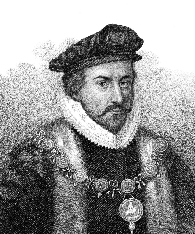 Sir Christopher Hatton, 1540-1591, an English politician, Lord Chancellor of England