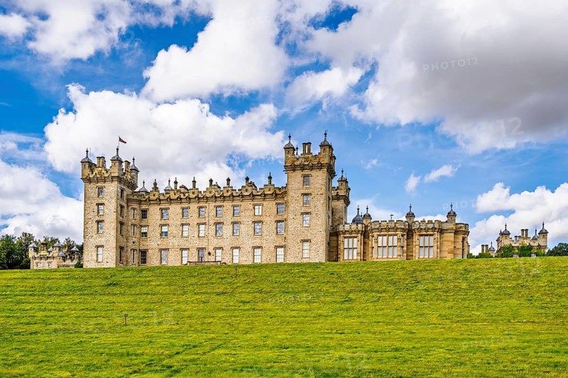 Floors Castle, Duke of Roxburghe, Roxburghshire, Scotland, UK