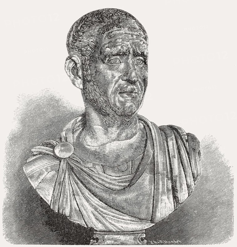 Trajan Decius, c. 201 – June 251, Roman Emperor