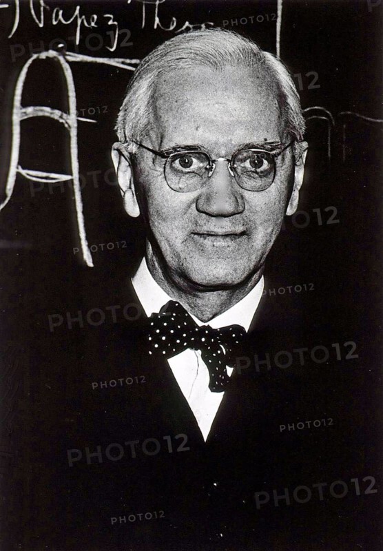 Alexander Fleming, British bacteriologist and physician. Portrait around 1940. Together with Ernst Boris Chain and Howard Flore, he received the Nobel Prize for Medicine in 1945 for the discovery of the antibiotic penicillin. He also discovered lysozyme, an enzyme that has powerful antibacterial properties and is found in various body secretions such as tears and saliva. On September 28, 1928, in the laboratory, he noticed how molds of the genus Penicillium, which had accidentally fallen into a staphylococcal culture, inhibited the growth of bacteria. The discovery of penicillin was a medical revolution that suddenly made it possible to cure countless diseases caused by bacteria. Historical, contemporary history