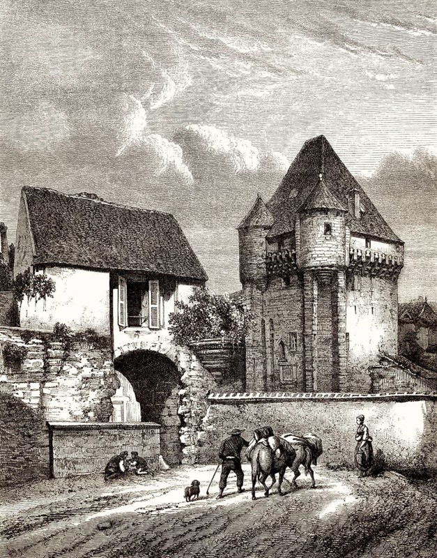 Porte du Croux, Nevers, France