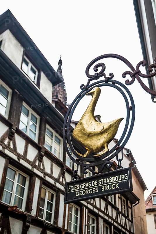 Foies Gras shop, Strasbourg, Alsace, France