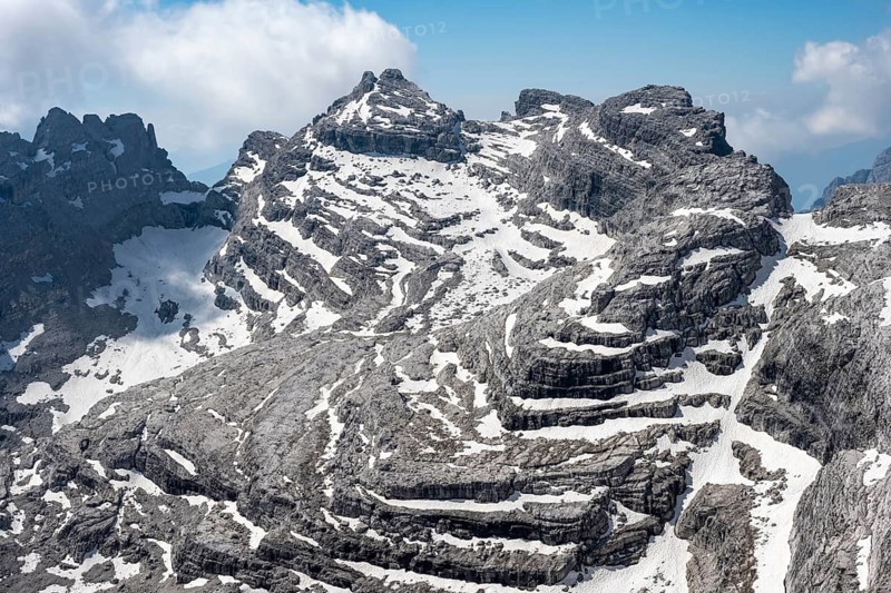 Mountains, Brenta Mountains, Brenta-Adamello Natural Park, Trentino, Italy
