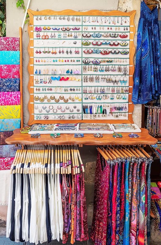 Souvenirs on sale, Rethymno, Crete, Greek Islands, Greece