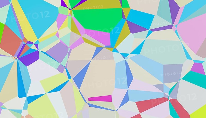 A stunning 3D rendering showcasing an abstract pattern composed of multicolored geometric shapes, ideal for vibrant backgrounds or creative designs