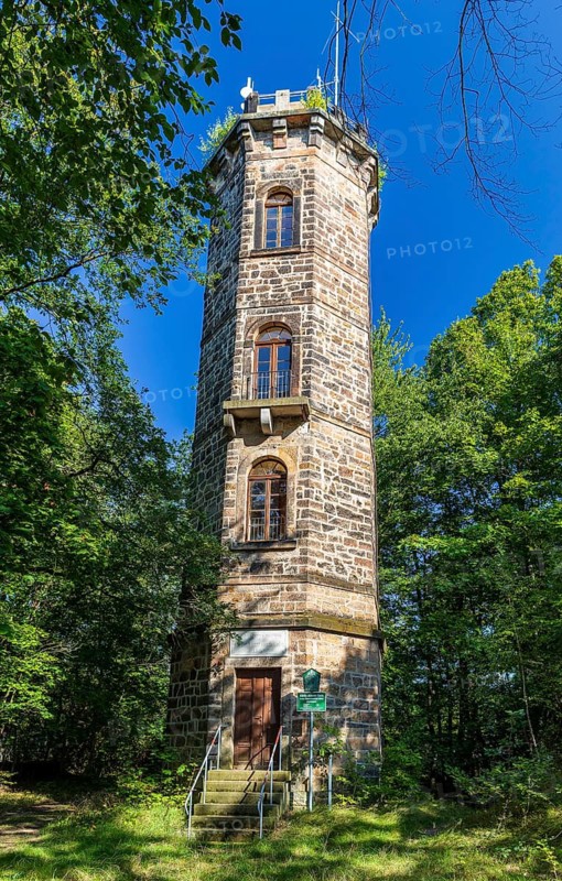 König-Johann-Turm, observation tower near Dippoldiswalde, Saxony, Germany