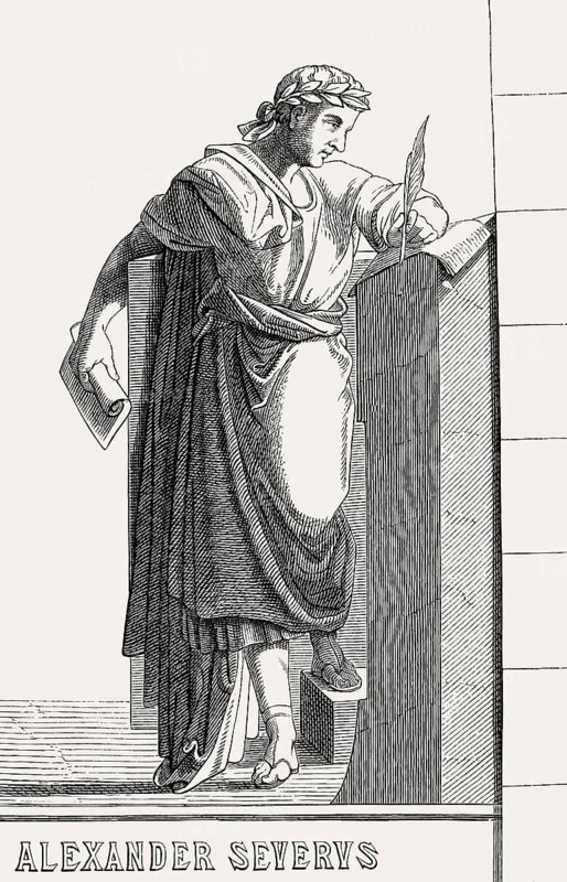 Severus Alexander, Marcus Aurelius Severus Alexander Augustus, 208 – 235, Roman Emperor