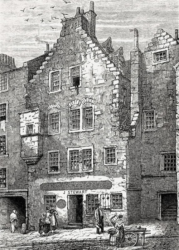 Nisbet Of Dirleton's House, Canongate, Edinburgh, Scotland, 18th century