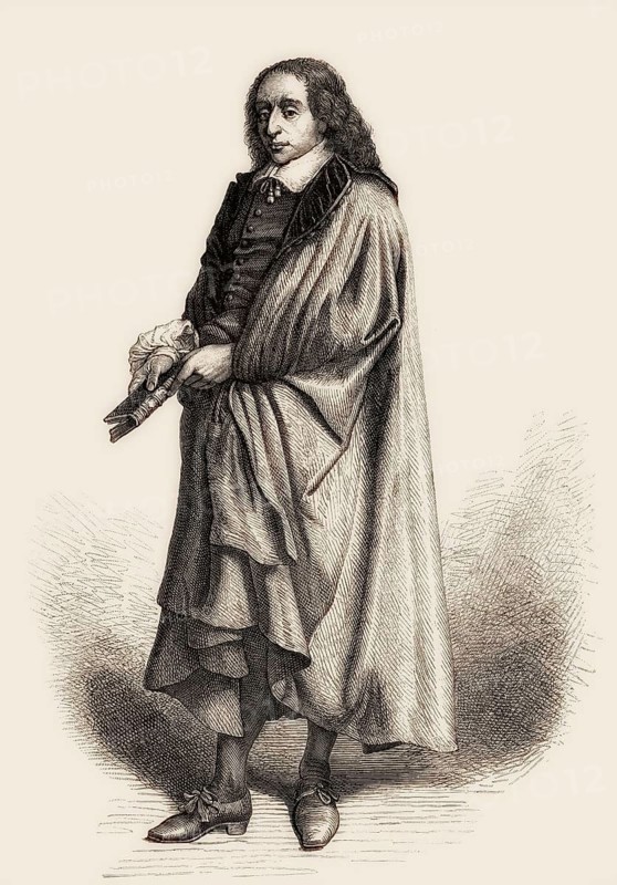 Blaise Pascal, 1623 – 1662, French mathematician and Catholic theologian
