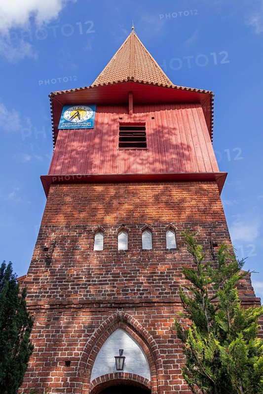 Church, Altefähr, Island of Rügen, Mecklenburg-Western Pomerania, Germany