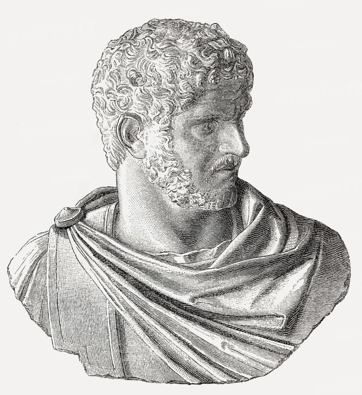 Caracalla or Marcus Aurelius Severus Antoninus, 188, 217, Roman emperor