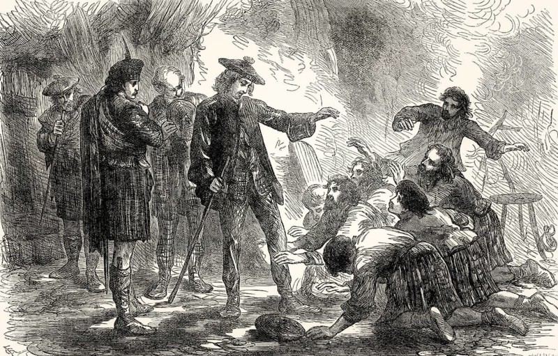 Charles Edward Stuart after the Battle of Culloden on 16 April 1746, Jacobite rising of 1745