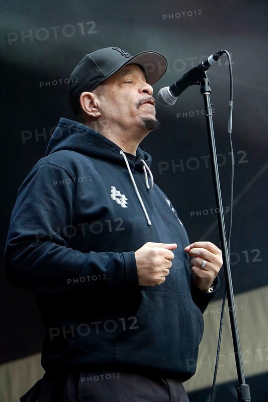 Ice-T (real name Tracy Lauren Marrow), rapper of Body Count ft. Ice-T during her European Tour 2024 live at the Zitadelle Spandau in Berlin on 11/06/2024