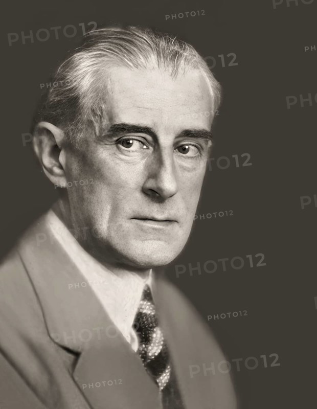 Joseph Maurice Ravel, 1875 – 1937, French composer, pianist and conductor, leading musician in Impressionism, digitally edited