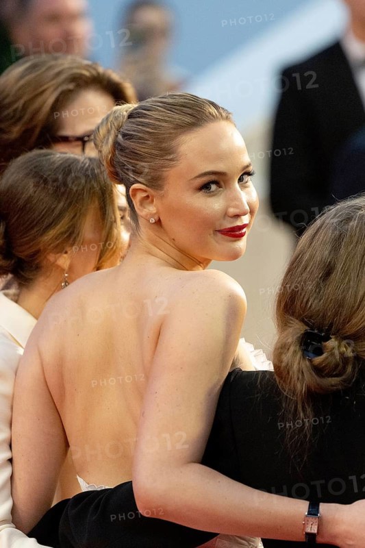 Cannes, France - 17.5.2024: Jennifer Lawrence on the red carpet during the 78th Cannes International Film Festival. The film festival takes place from 13 to 24 May 2025