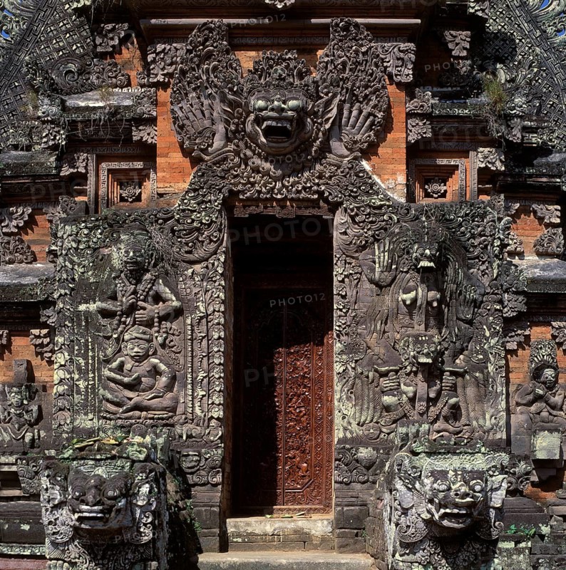 Pura Dalem Underworld Temple in Sidan, Sidan, Bali, Indonesia
