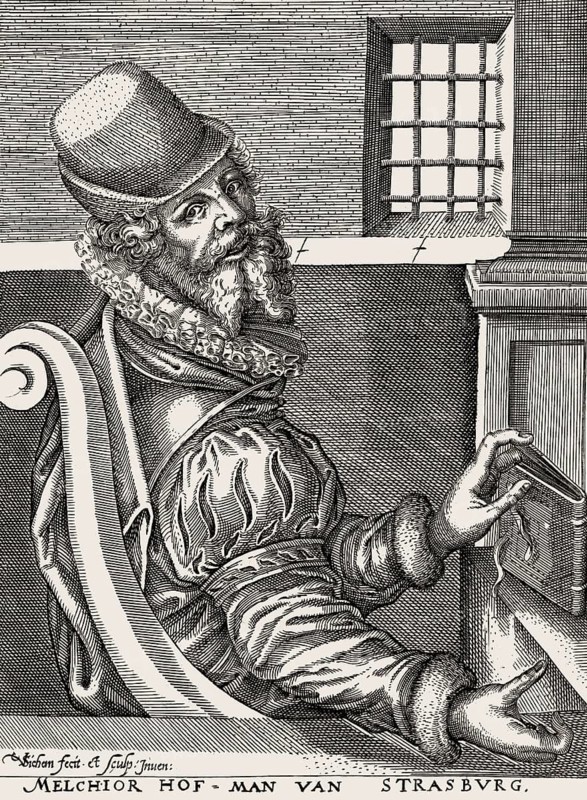 Portrait of Melchior Hoffman, c. 1495 – c. 1543, German Anabaptist