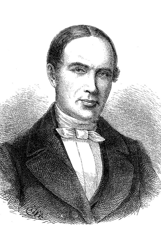 Philipp Friedrich Silcher, 27 June 1789, 26 August 1860, was a German composer and music teacher, Historical, digital reproduction of an original from the 19th century