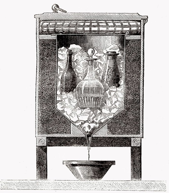 Traditionelles Kühlhaus, 19. Jahrhundert