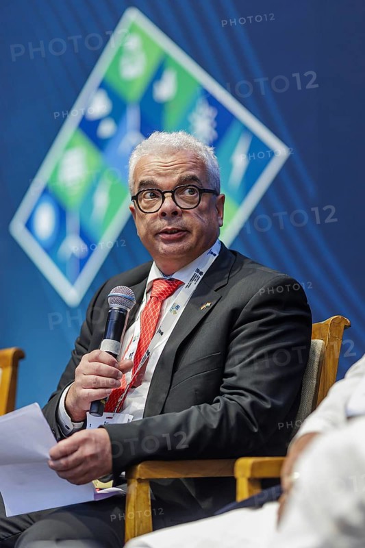 Claudius da Costa Gomez, Managing Director Bundesverband Erneuerbare Energie e.V. Managing Director Fachverband Biogas, in Ahmedabad, 15.09.2024. Photographed on behalf of the Federal Ministry for Economic Cooperation and Development
