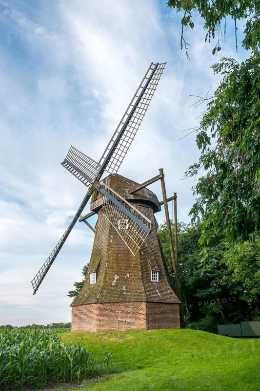 Quantwicker Mühle, Ahaus-Wüllen, Münsterland, North Rhine-Westphalia, Germany
