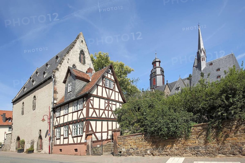 St. Michael's Chapel and St. Mark's Church, Butzbach, Wetterau, Hesse, Germany