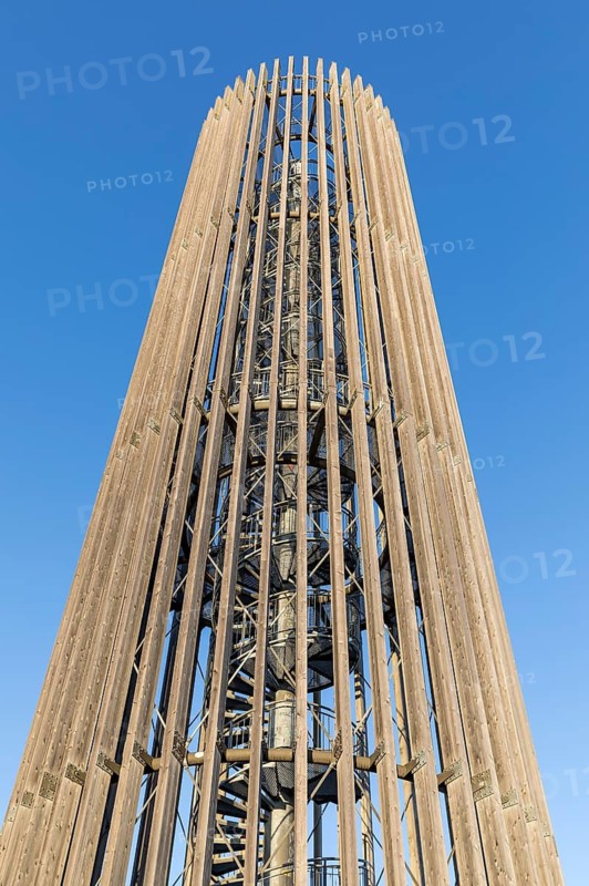 Bistumhöhe observation tower, Zwenkau, Saxony, Germany