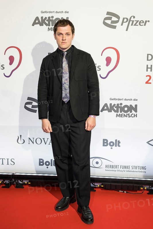 Enno Trebs in front of the German Audio Film Awards ceremony at the Colosseum cinema in Berlin on 24.03.2026