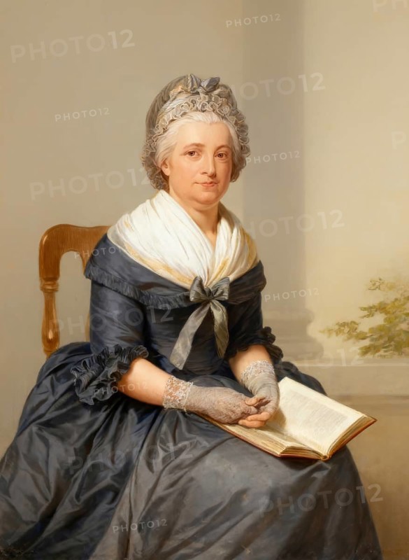 Martha Dandridge Custis Washington, 1731 - 1802, the wife of George Washington, the first president of the United States